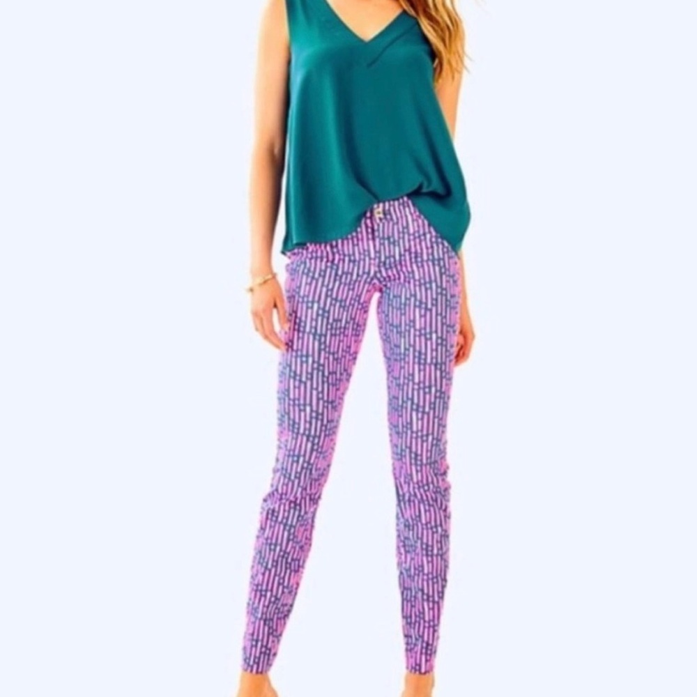 NWT Lilly Pulitzer Kelly Skinny Ankle Pant